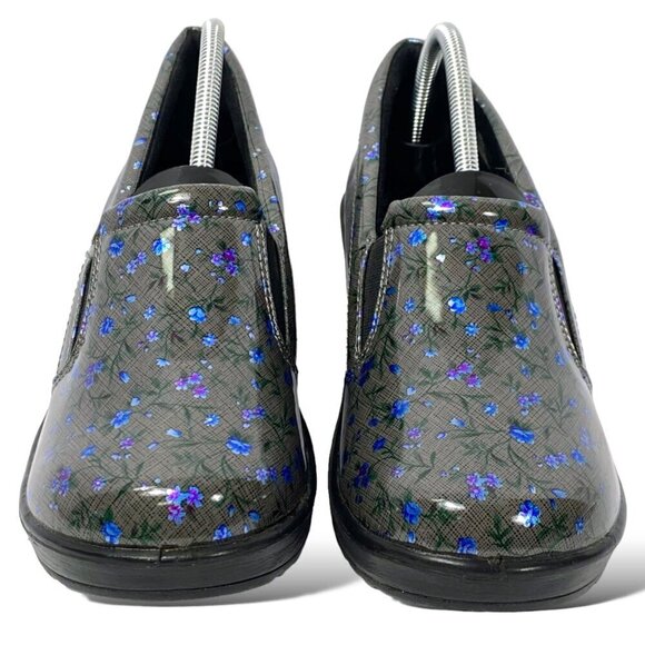 Easy Works By Easy Street Non-Slip Work Clogs Women's 11M Floral Leeza Shoes - Picture 4 of 10